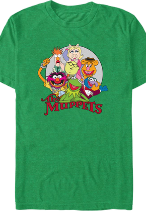 Classic Characters Group Photo Muppets T-Shirt