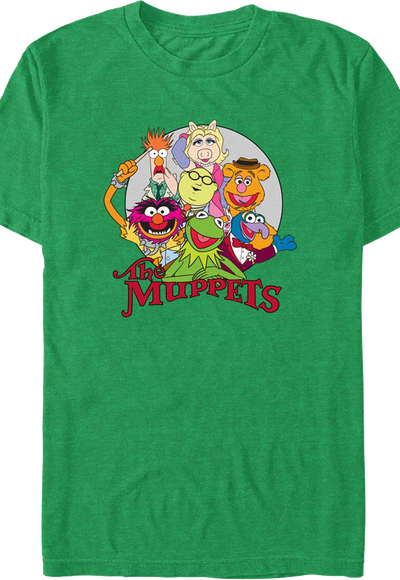 Classic Characters Group Photo Muppets T-Shirt