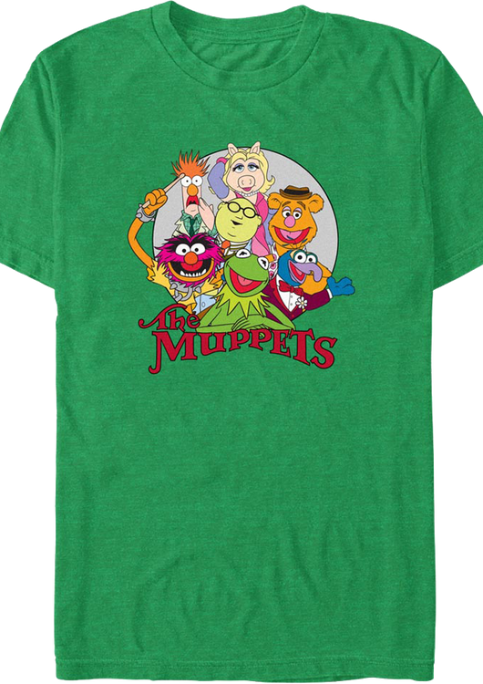 Classic Characters Group Photo Muppets T-Shirt - main product image