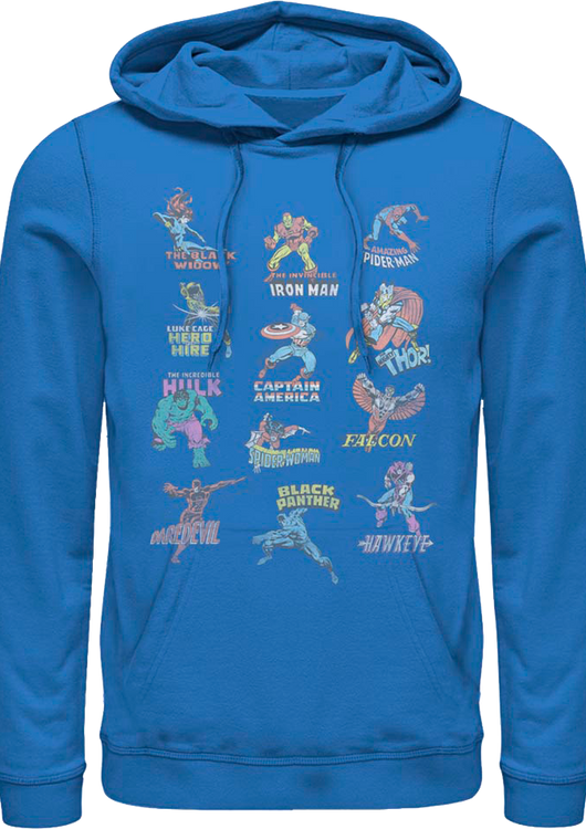 Classic Characters Marvel Comics Hoodie - main product image
