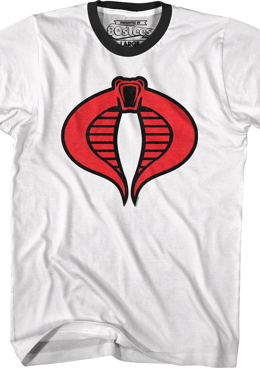 Classic Cobra Logo GI Joe Ringer Shirt - main product image