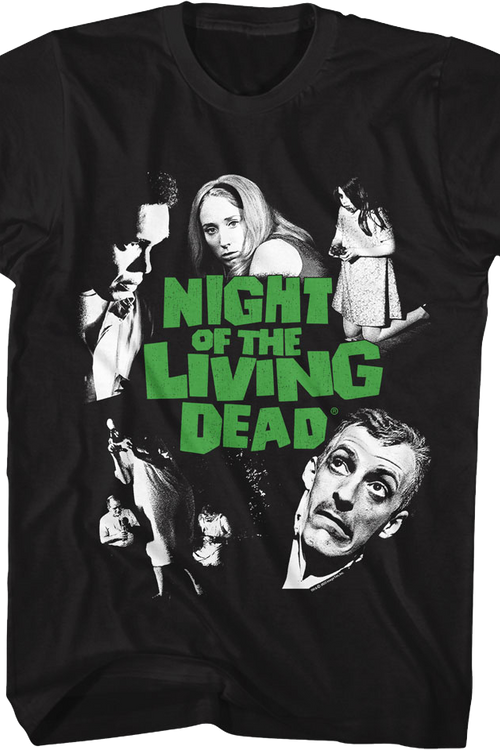 Classic Collage Night Of The Living Dead T-Shirtmain product image