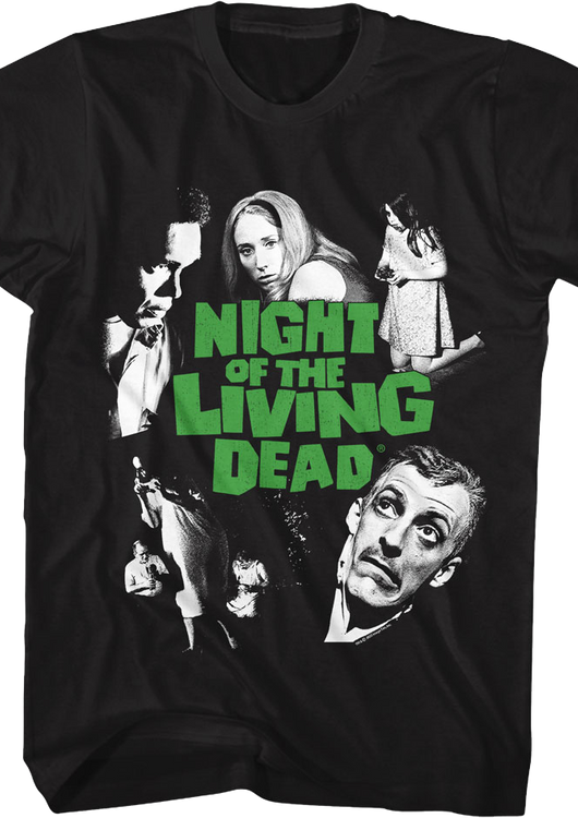 Classic Collage Night Of The Living Dead T-Shirt - main product image
