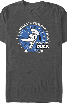 Classic Donald Duck What's The Big Idea Disney T-Shirt