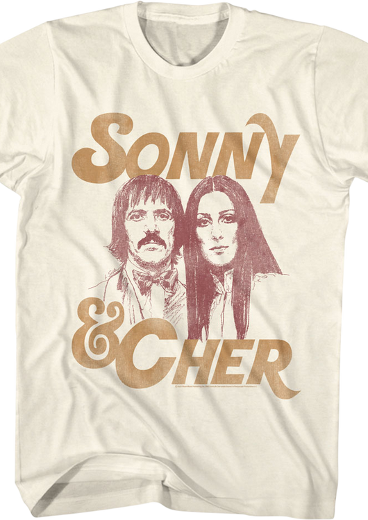 Classic Duo Sonny & Cher T-Shirt - main product image