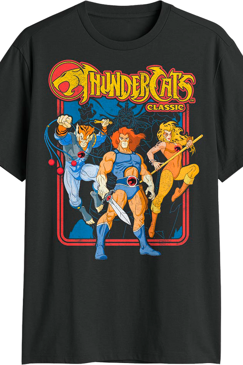 Classic Hero Poses ThunderCats T-Shirtmain product image