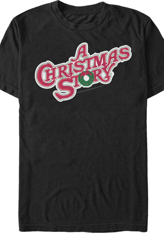 Classic Logo A Christmas Story T-Shirt - main product image