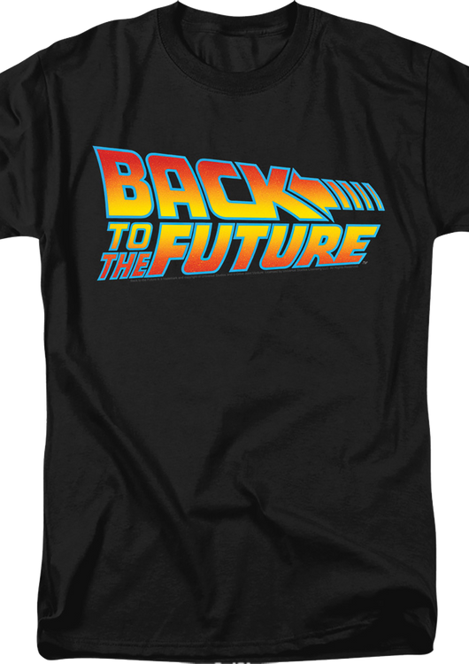 Classic Logo Back To The Future T-Shirt - main product image