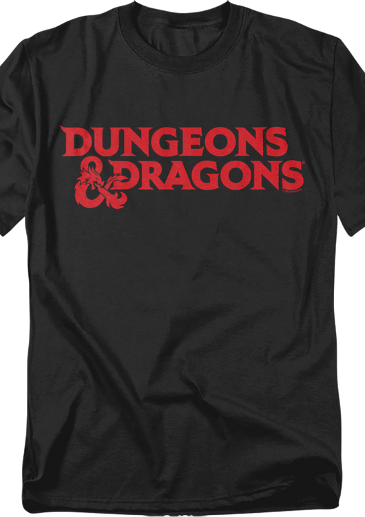 Classic Logo Dungeons & Dragons T-Shirt - main product image