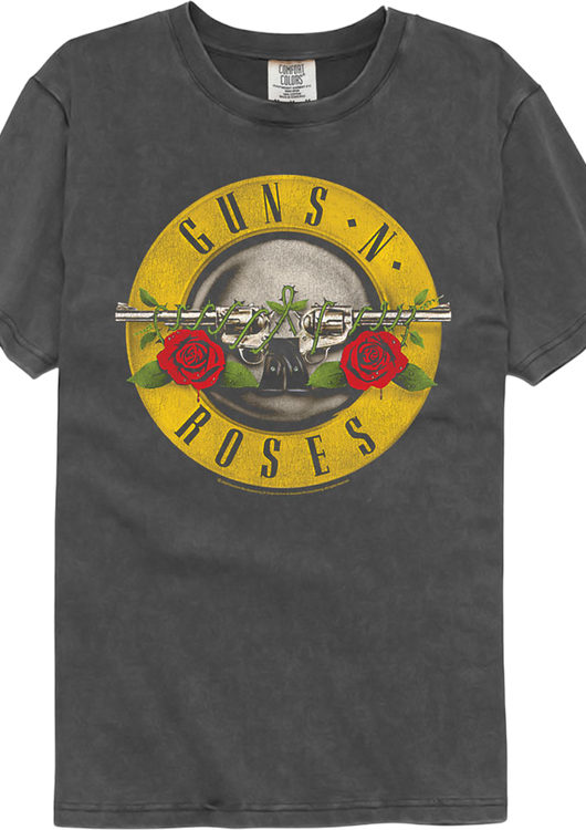 Classic Logo Guns N' Roses Comfort Colors Brand T-Shirt - main product image