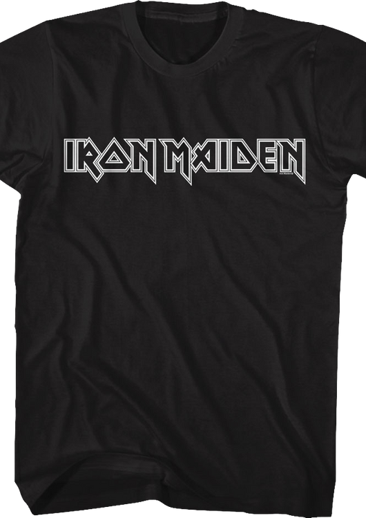 Classic Logo Iron Maiden T-Shirt - main product image