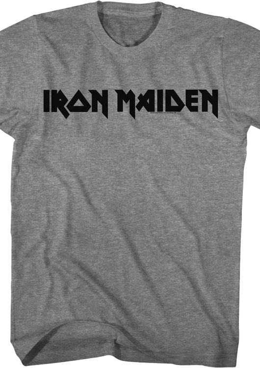 Solid Logo Iron Maiden T-Shirt - main product image