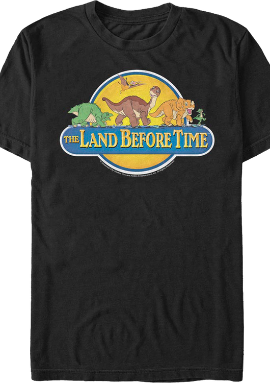 Classic Logo Land Before Time T-Shirt - main product image