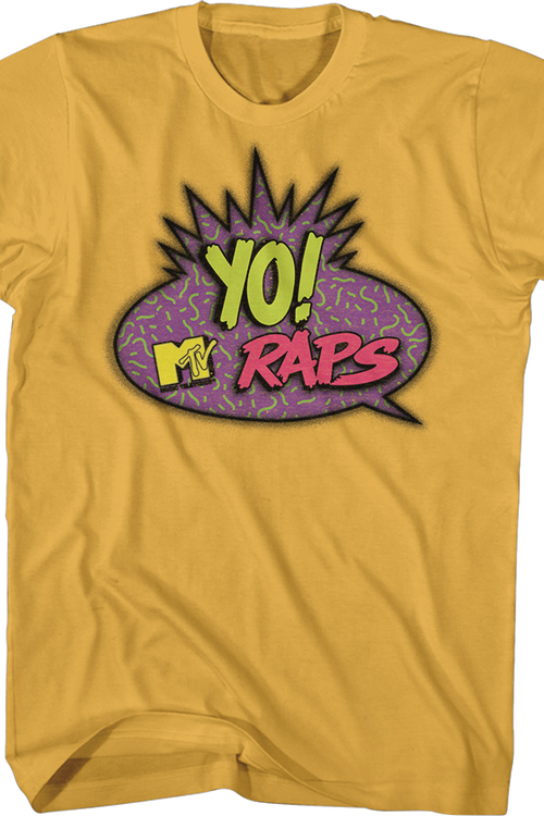 Classic Logo Yo MTV Raps T-Shirtmain product image
