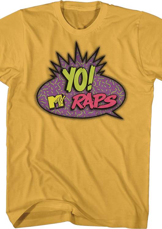 Classic Logo Yo MTV Raps T-Shirt - main product image