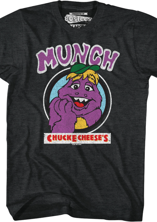 Classic Mr. Munch Chuck E. Cheese T-Shirt - main product image