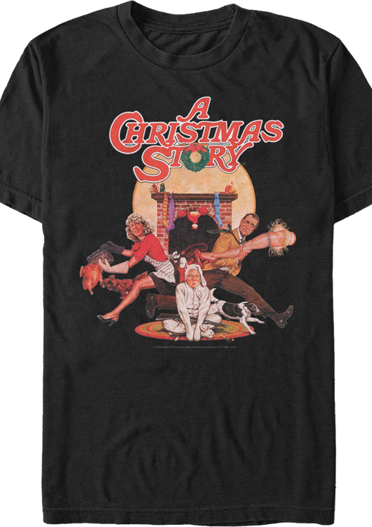 Classic Poster A Christmas Story T-Shirt - main product image