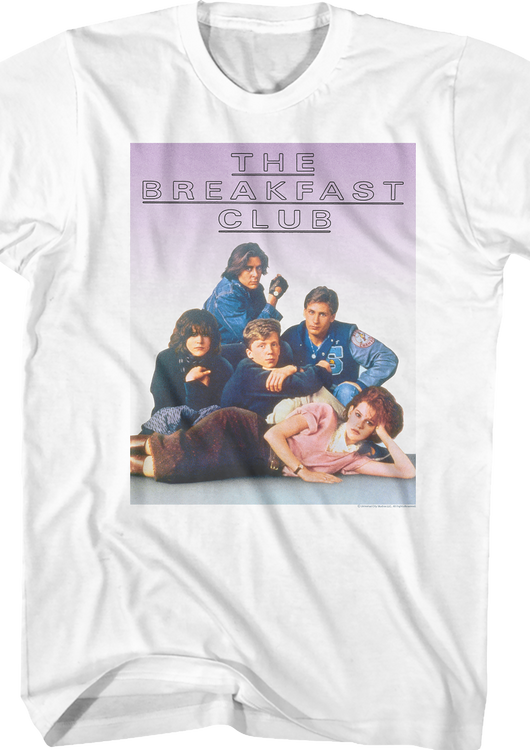 Classic Poster Breakfast Club T-Shirt - main product image