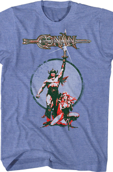 Classic Poster Conan The Barbarian T-Shirt