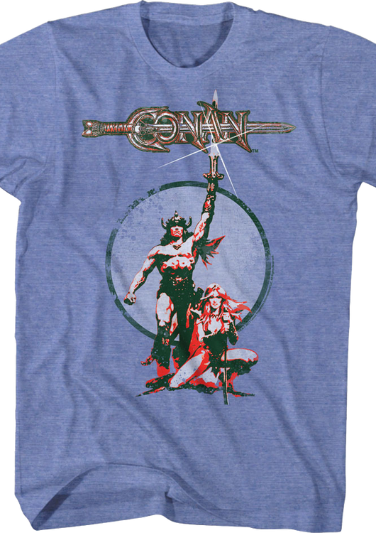 Classic Poster Conan The Barbarian T-Shirt - main product image