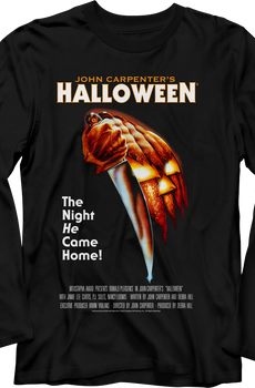 Classic Poster Halloween Long Sleeve Shirt
