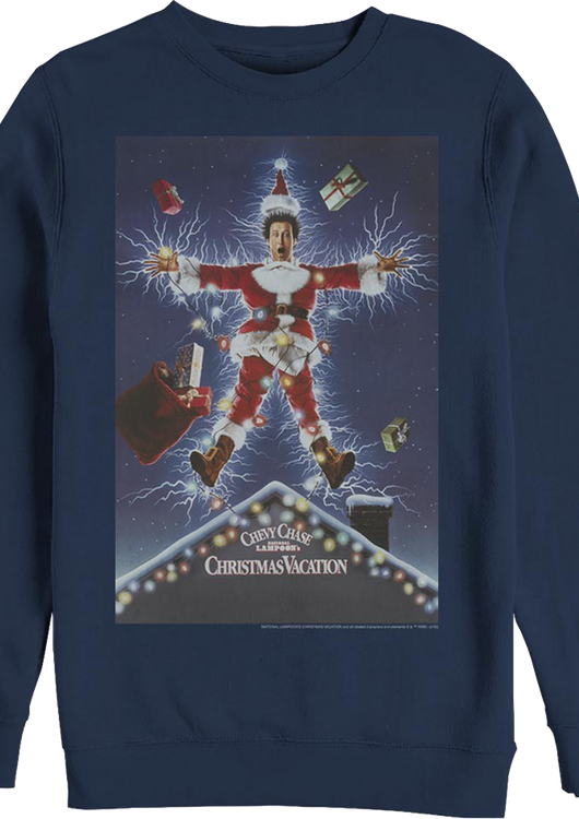 Classic Poster National Lampoon's Christmas Vacation Sweatshirt - main product image