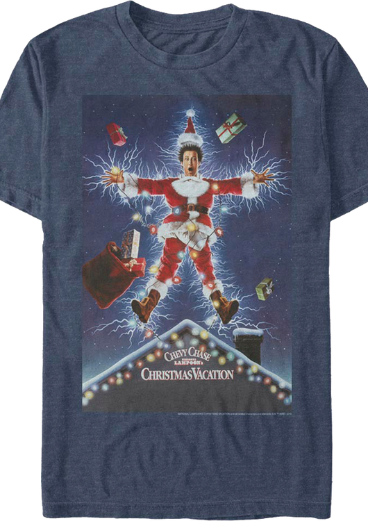 Classic Poster National Lampoon's Christmas Vacation T-Shirt - main product image