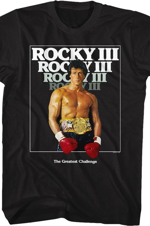 Classic Poster Rocky III T-Shirtmain product image