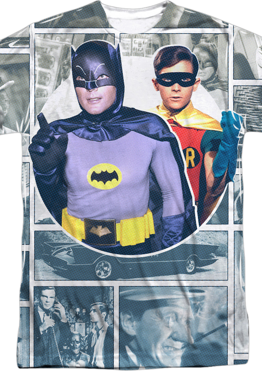 Classic Series Collage Batman T-Shirt - main product image
