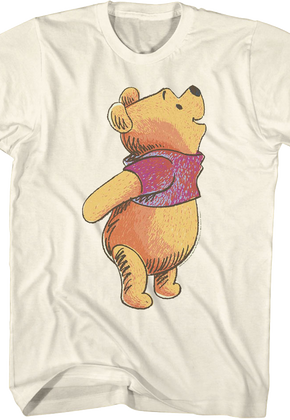 Classic Sketch Winnie The Pooh T-Shirt