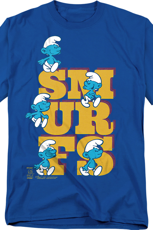Classic Smurfs T-Shirt - main product image