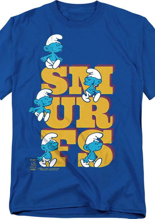 Classic Smurfs T-Shirt - main product image