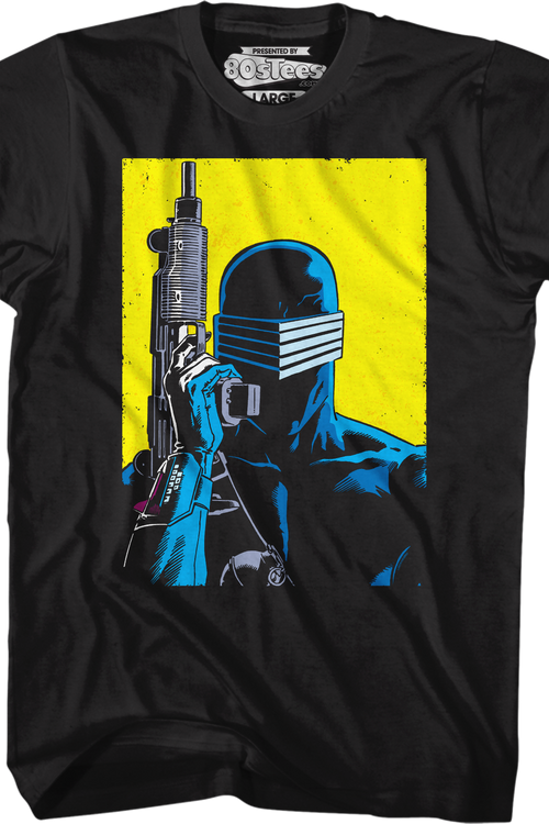 Snake Eyes Pit-Fall Cover GI Joe T-Shirtmain product image