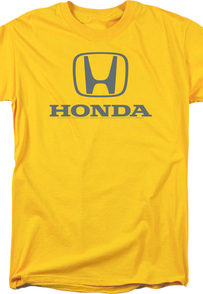Classic Yellow Logo Honda T-Shirt