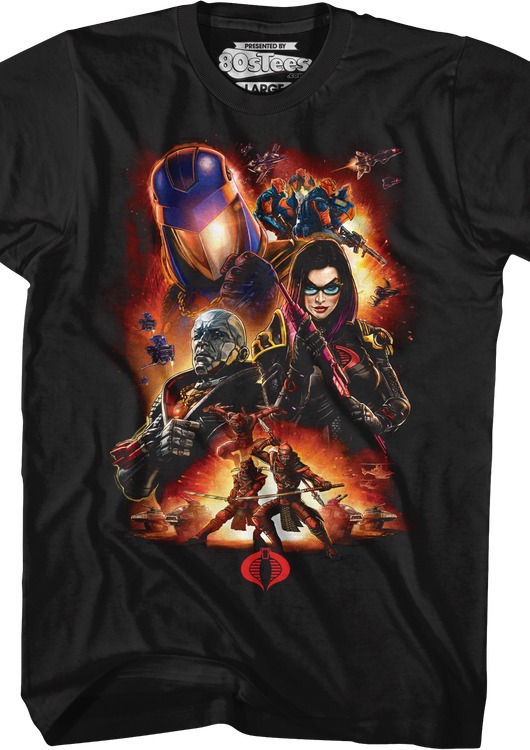 Classified Cobra Collage GI Joe T-Shirt - main product image