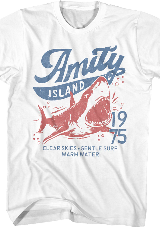 Clear Skies Gentle Surf Warm Water Jaws T-Shirt - main product image
