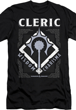 Cleric Logo Dungeons & Dragons T-Shirt