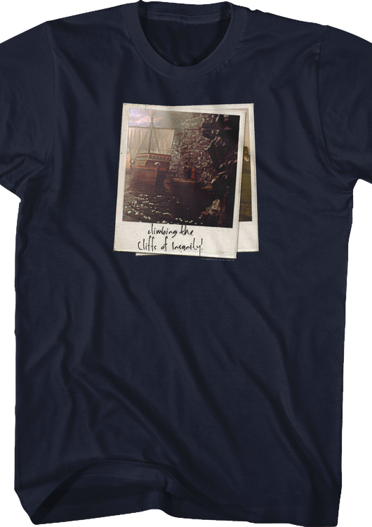 Cliffs of Insanity Polaroids Princess Bride T-Shirt - main product image