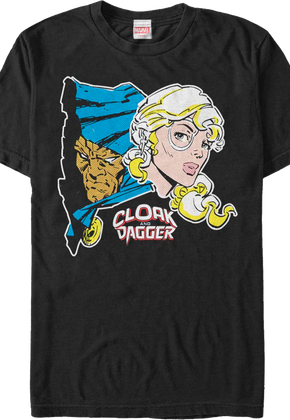 Cloak And Dagger Marvel Comics T-Shirt