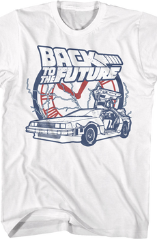 Clock Collage Back To The Future T-Shirt