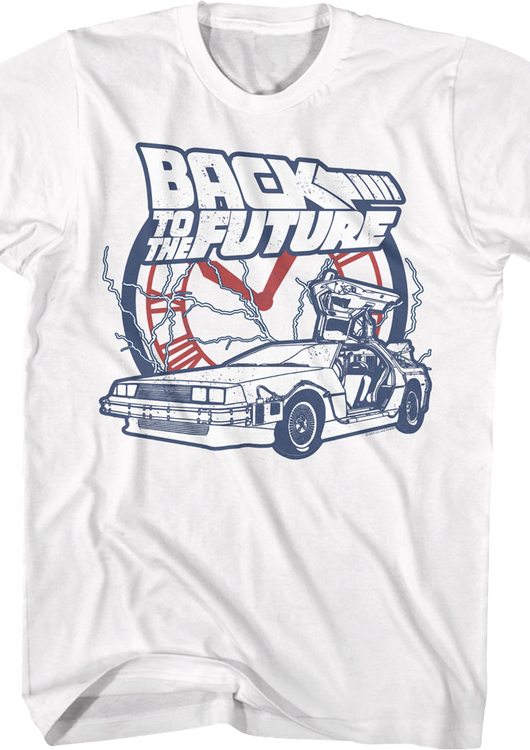 Clock Collage Back To The Future T-Shirt - main product image
