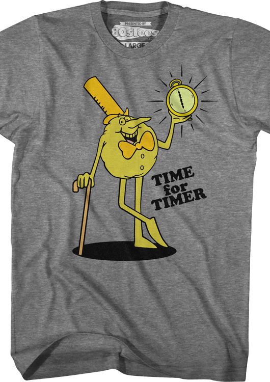 Clock Pose Time For Timer T-Shirt - main product image