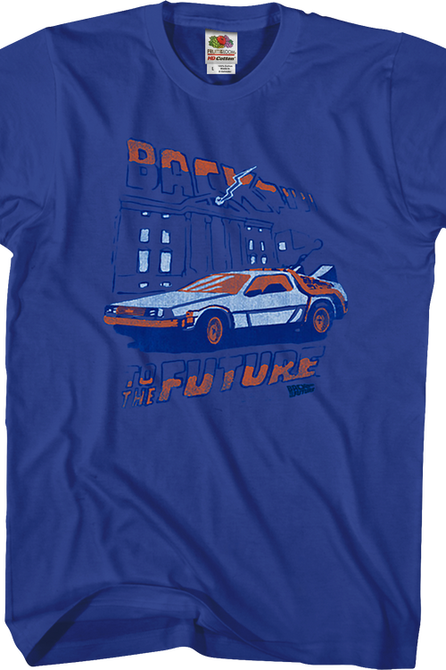 Clock Tower Back To The Future T-Shirtmain product image