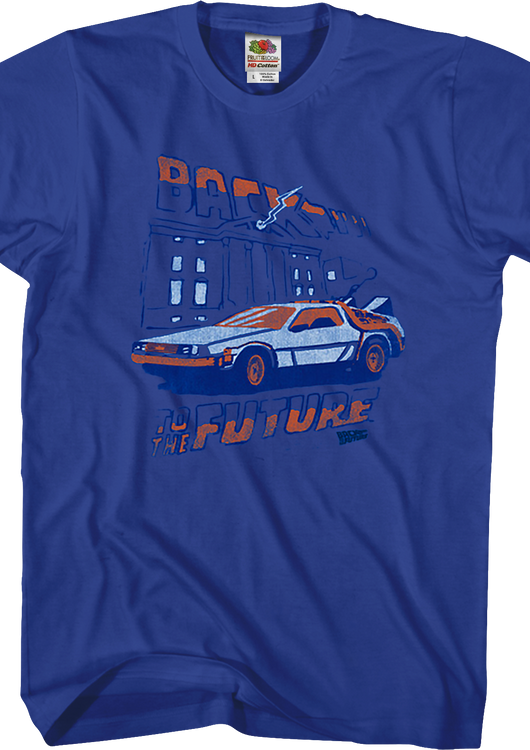 Clock Tower Back To The Future T-Shirt - main product image