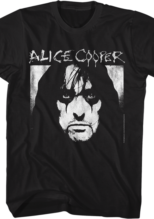 Close-Up Alice Cooper T-Shirt - main product image