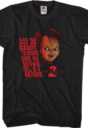 Close Your Eyes Child's Play 2 T-Shirt