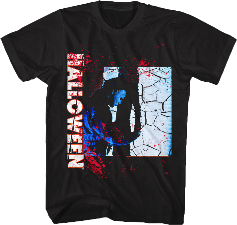 Closet Doors Halloween T-Shirt: Halloween Mens T-shirt, image size:981x931