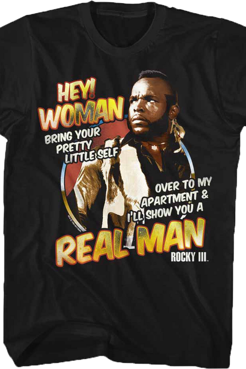Clubber Hey Woman Rocky T-Shirtmain product image