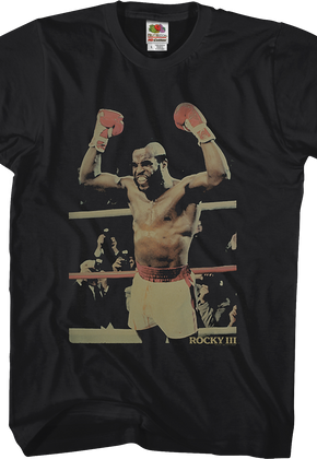 Clubber Lang Celebrating Rocky III T-Shirt