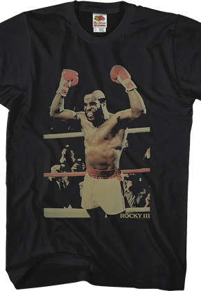 Trevco Clubber Lang Celebrating Rocky III T-Shirt